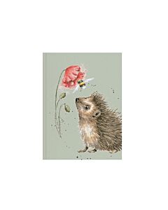 Wrendale Designs 'Busy as a Bee' Hedgehog A6 Notebook